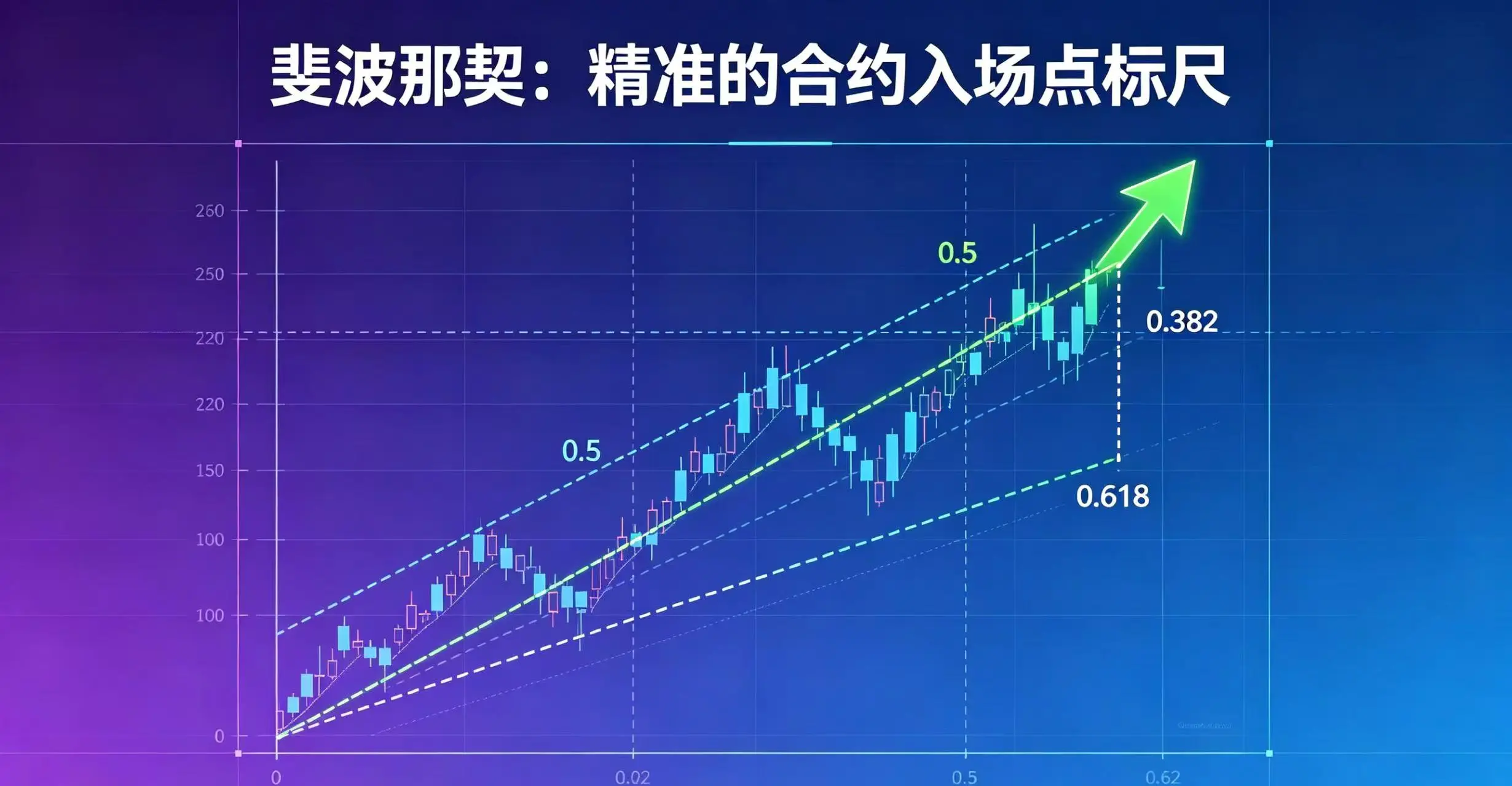 合约如何用斐波那契找入场点 ？