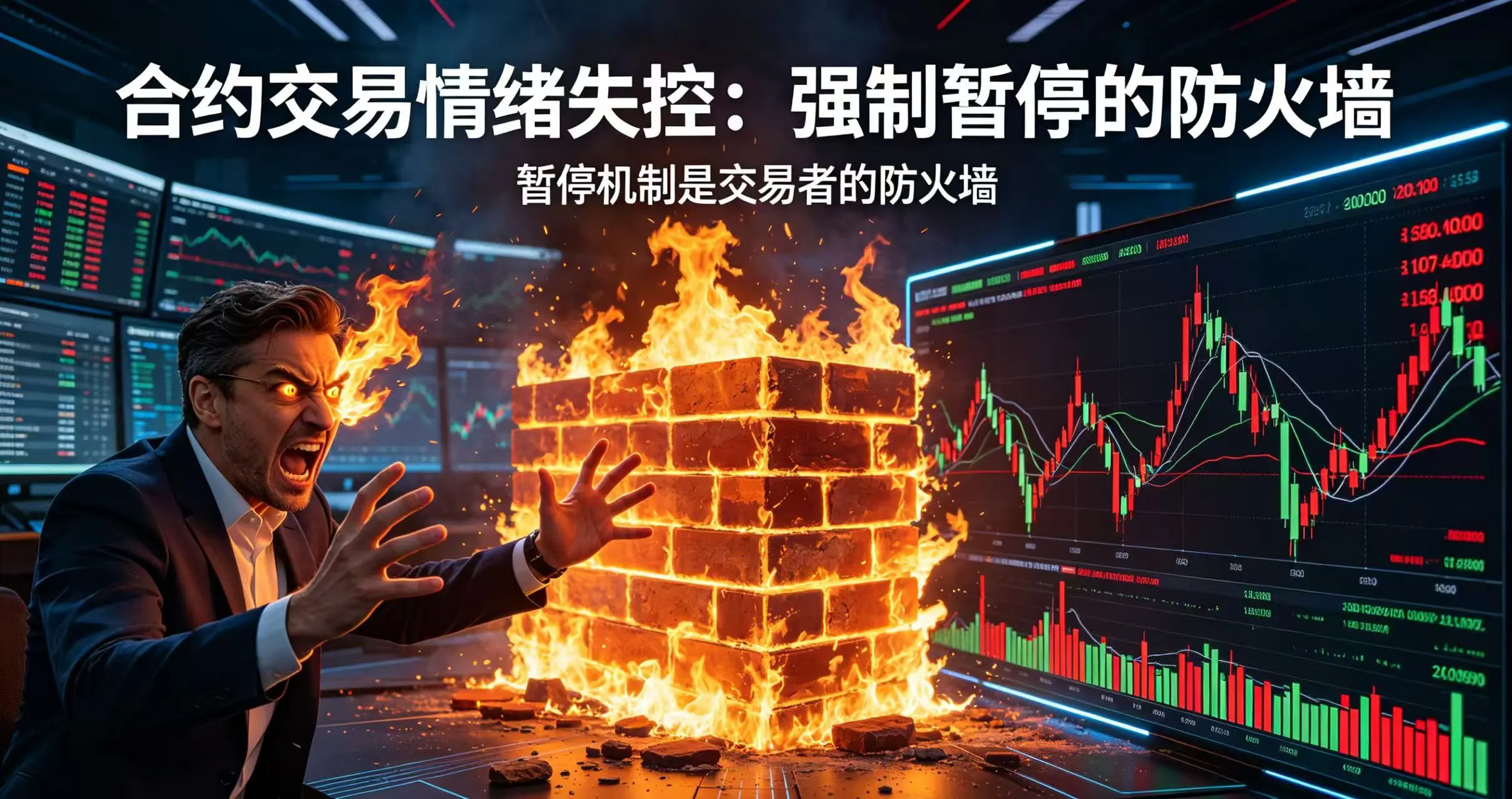 合约交易中情绪失控如何强制暂停？