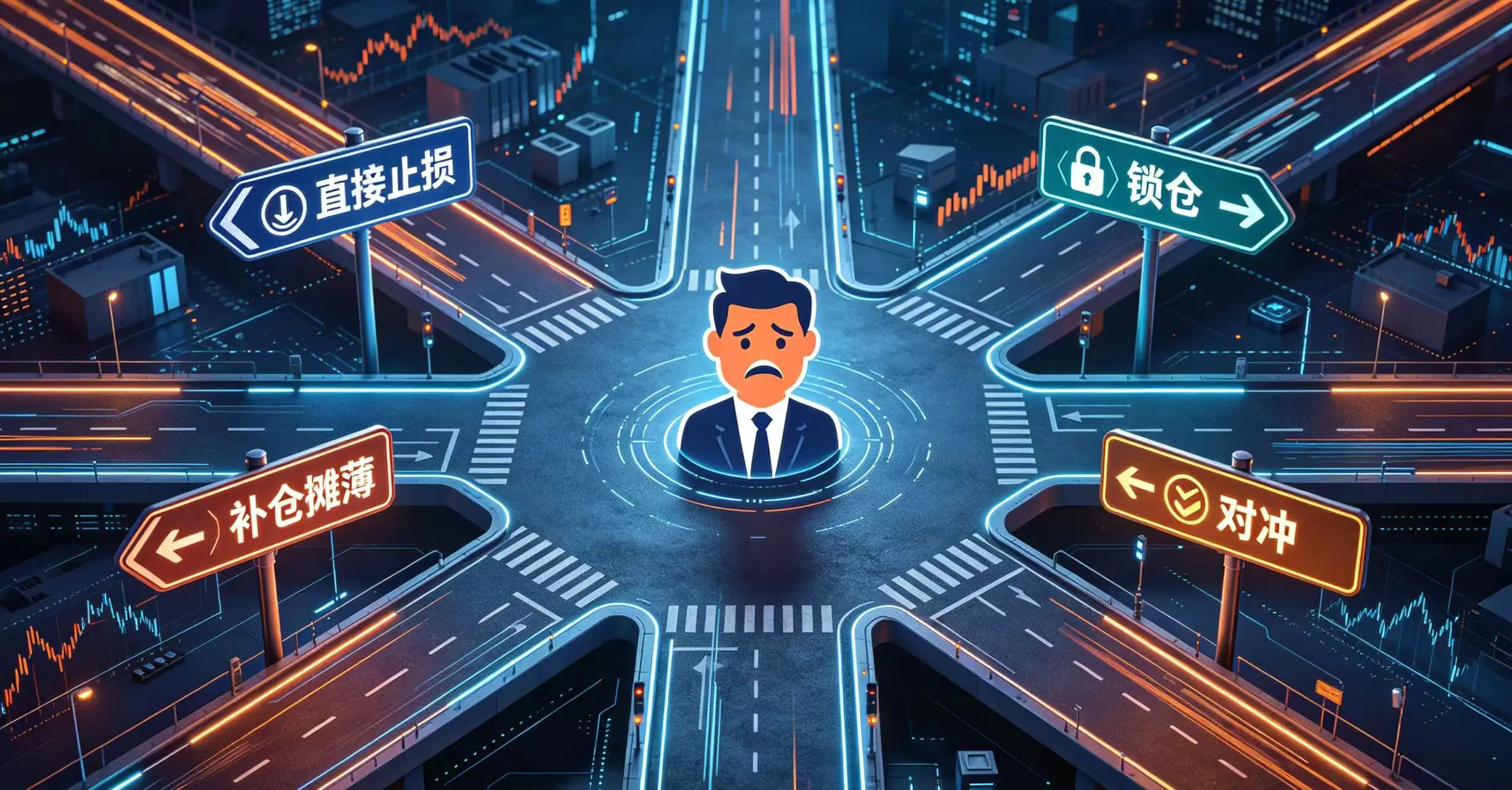 合约开仓后行情反向如何补救？四种策略与决策指南
