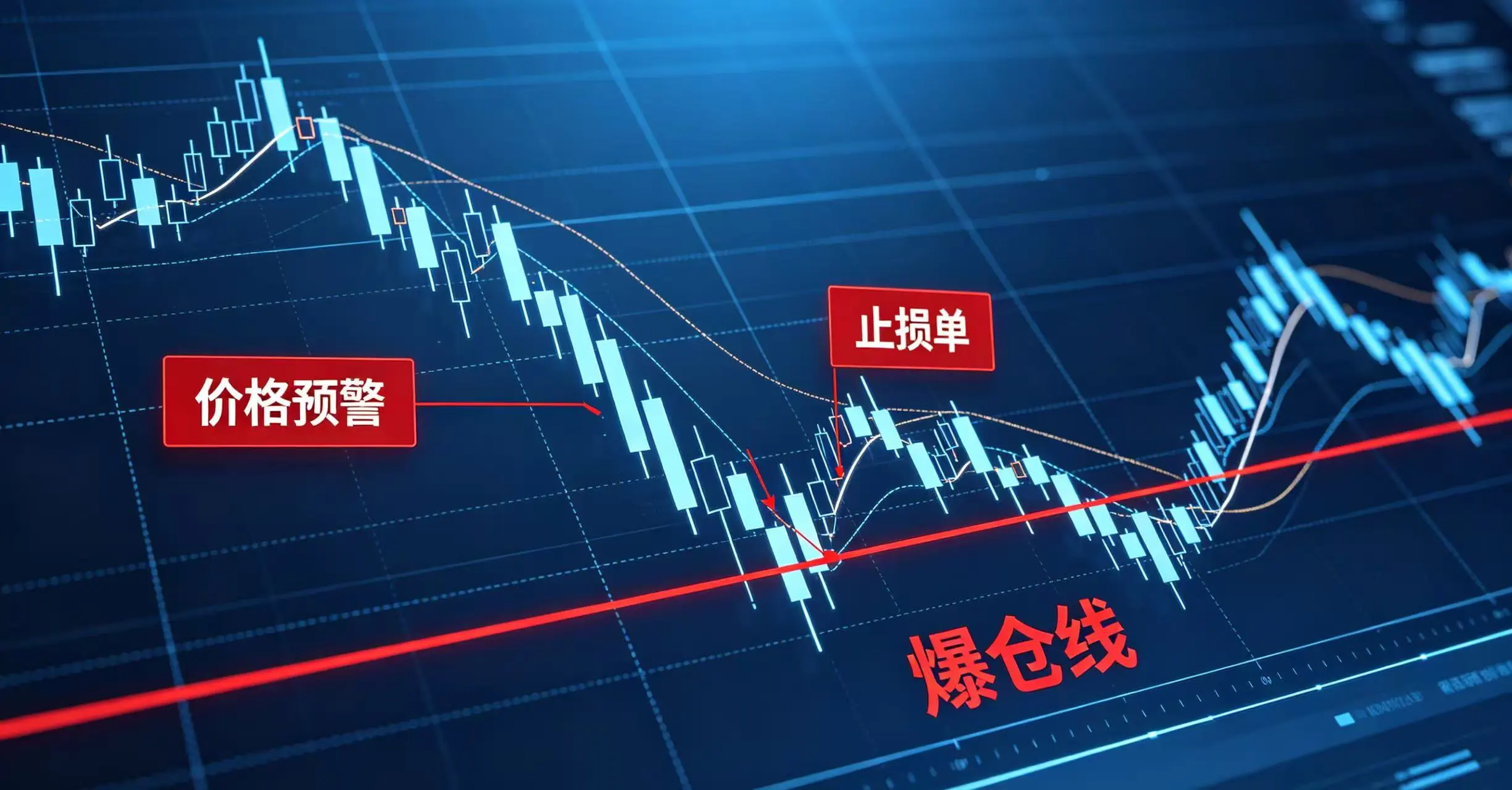 价格预警和止损单如何在爆仓前保护你的仓位。