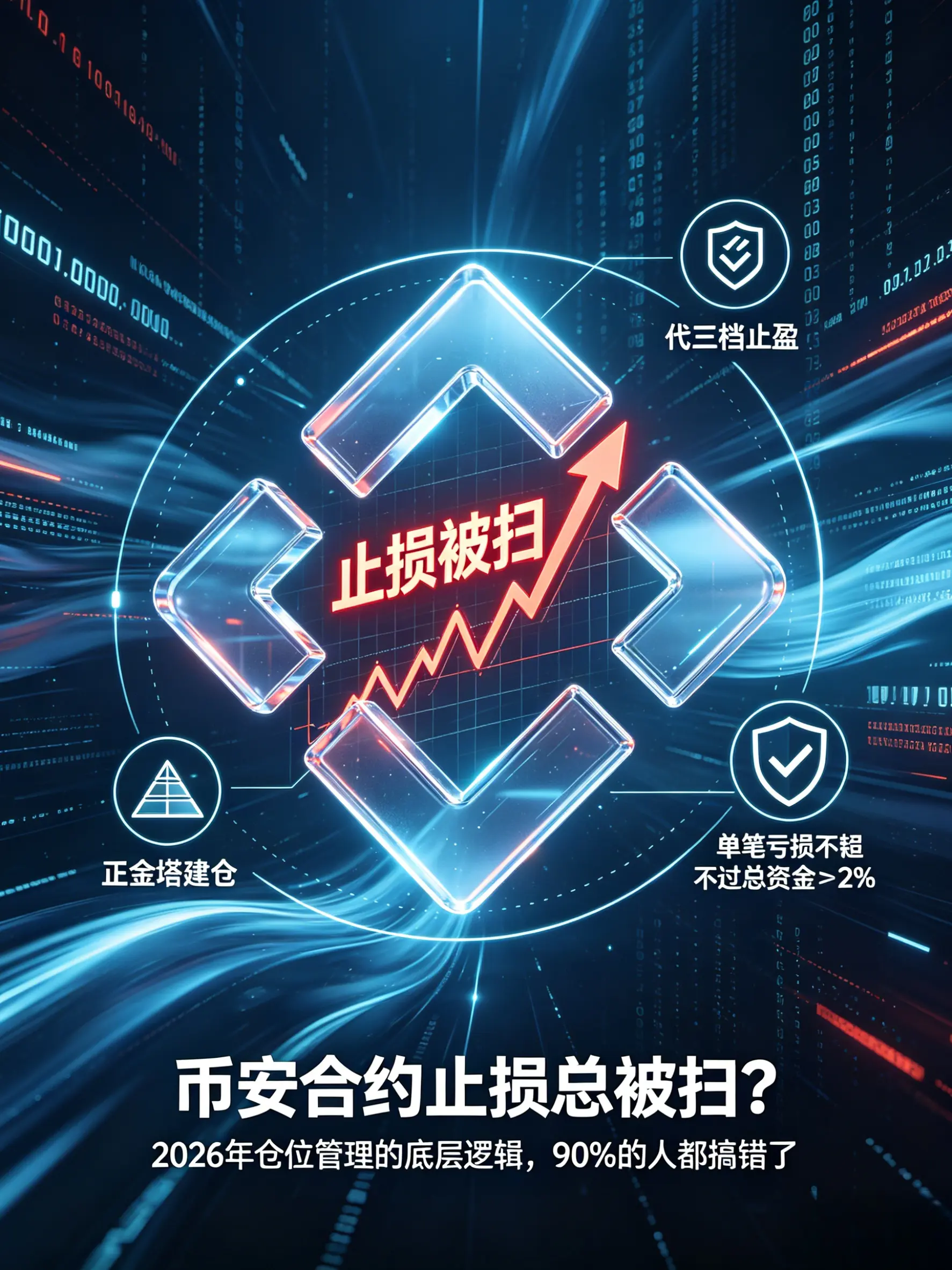 合约止损总被扫？2026年仓位管理的底层逻辑，90%的人都搞错了