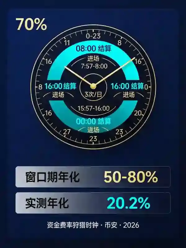 躺赚交易所合约资金费率：结算前后高费率的狩猎技巧，年化20%的低风险玩法