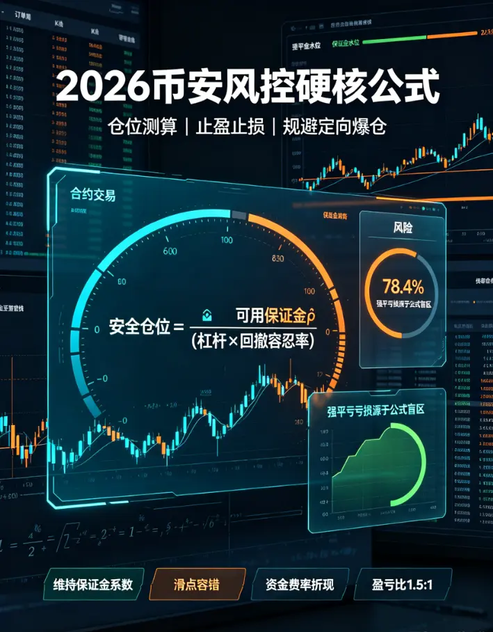风控必修课：仓位计算与止盈止损的数学公式