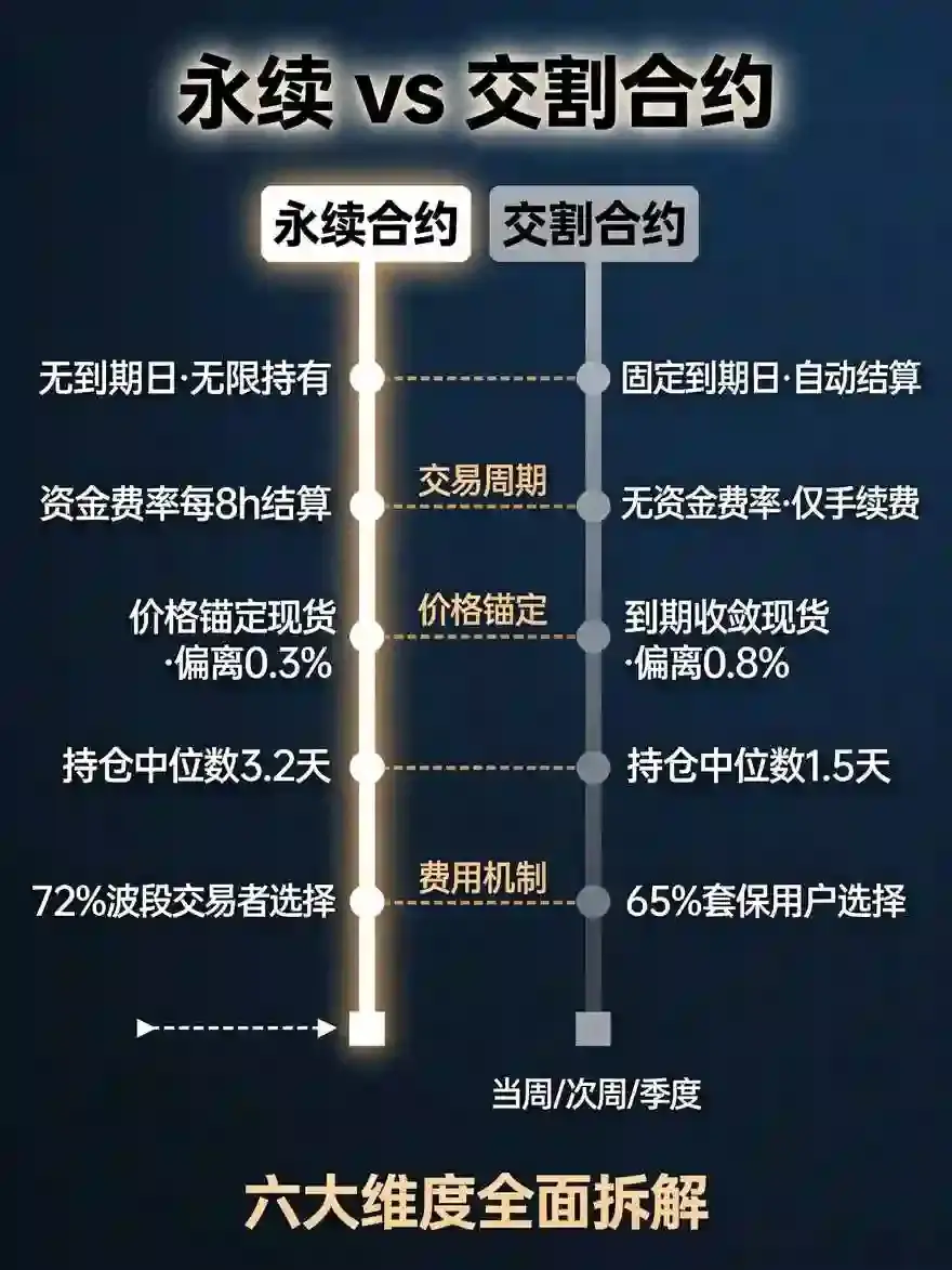 合约交易入门:永续合约与交割合约到底有什么区别?