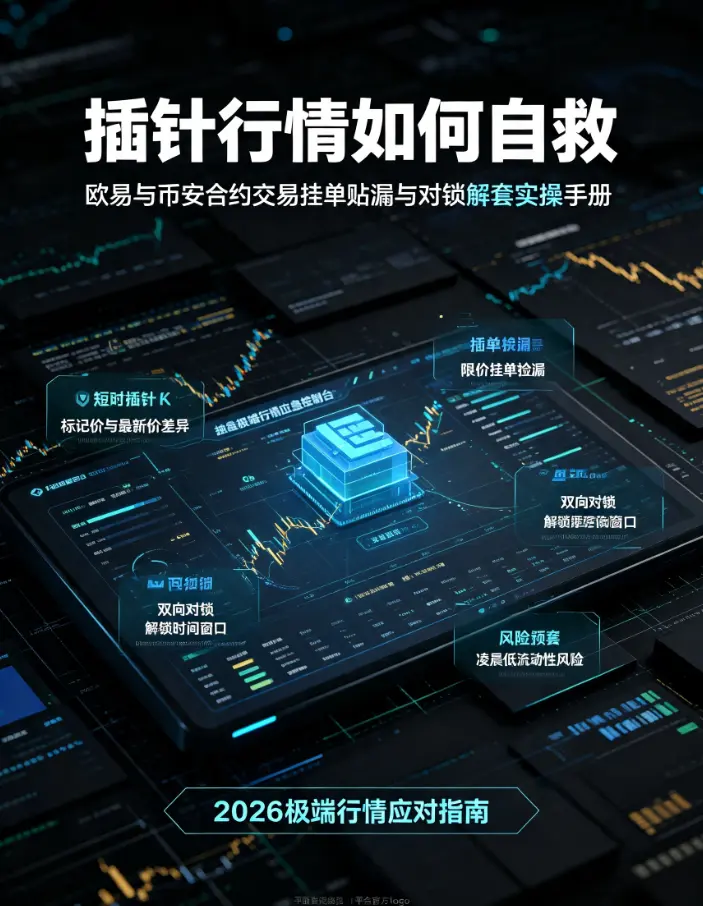 插针行情如何自救？合约交易中的挂单捡漏与对锁解套实操手册